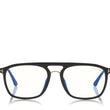 Load image into Gallery viewer, Tom Ford blue block soft square optical
